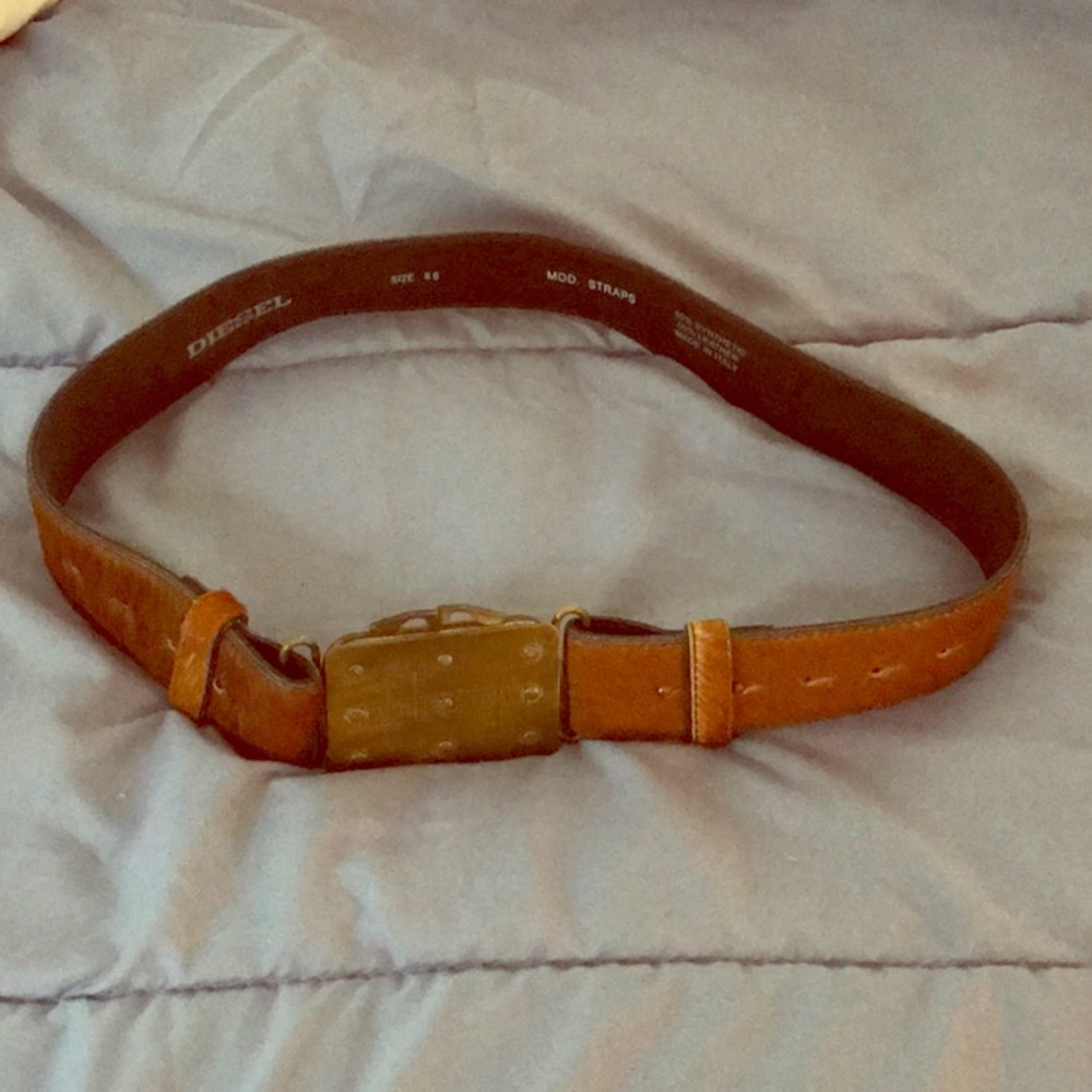 Diesel Belt, faux fur